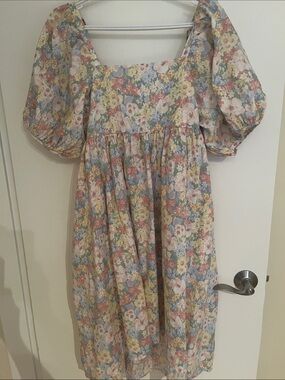 Jillian Harris Pastel Floral Summer Dress - XS
